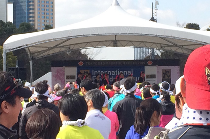 東京マラソンフレンドシップラン 2015