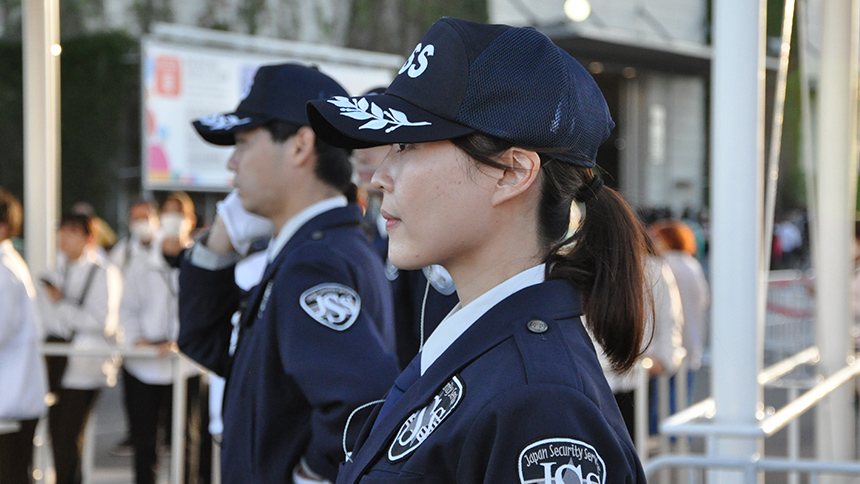 東京ビッグサイト 警備の模様