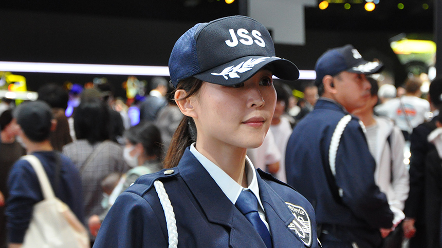 東京ビッグサイト 警備の模様