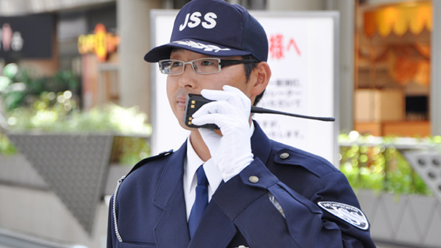 東京ビッグサイト 警備の模様