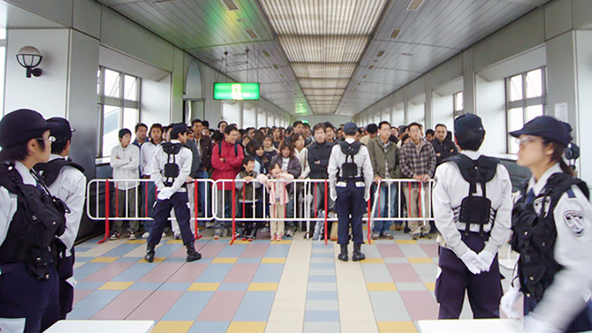 Japan Mobility Show（東京モーターショー）警備の模様