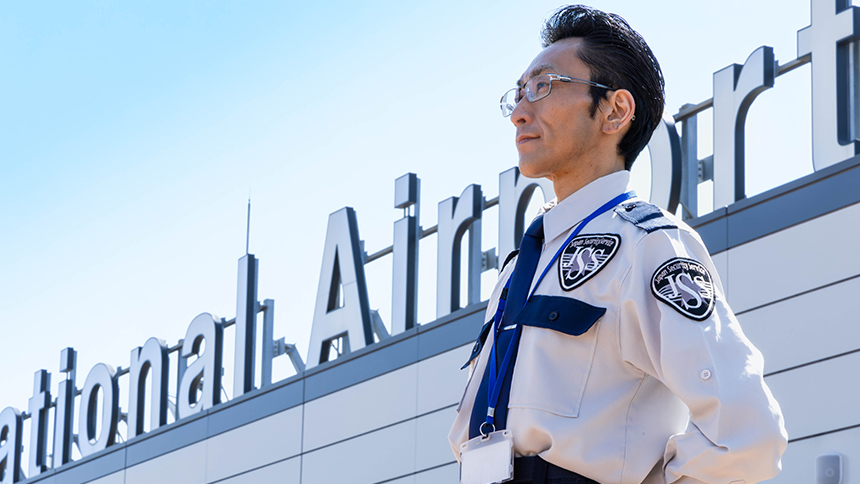 航空保安警備 東京国際空港（羽田空港）警備イメージ