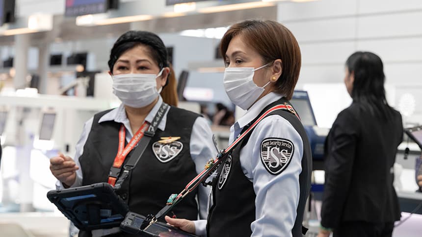 航空保安警備 保安インタビュー業務