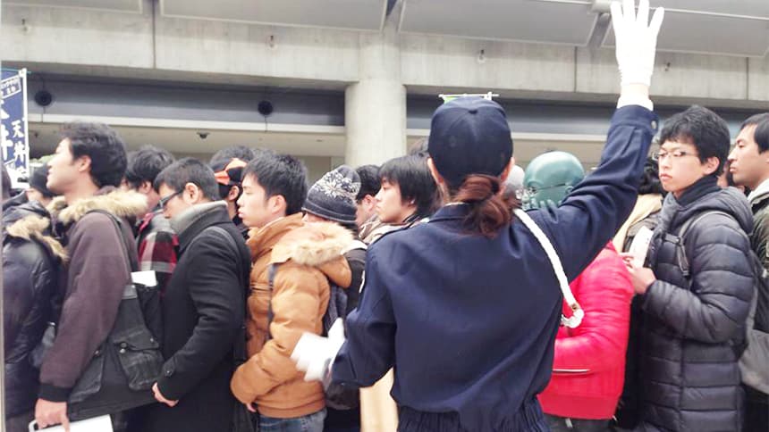 雑踏警備 東京モーターショー